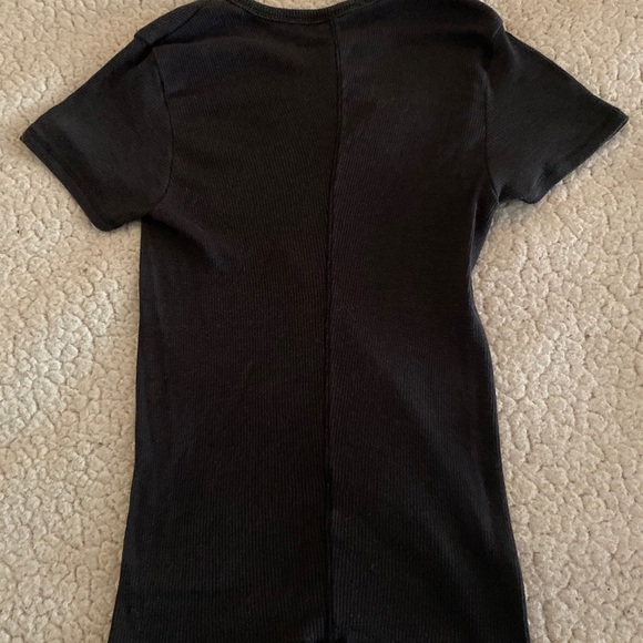 Super Cute Out From Under Plain Black T-Shirt - Picture 2 of 2